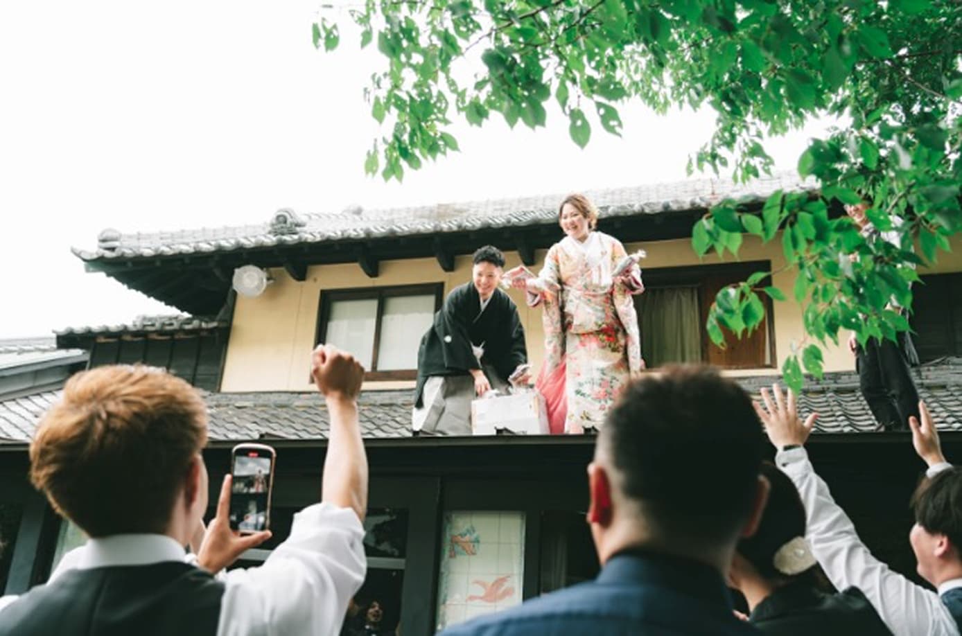 実現したかった「お菓子撒き」